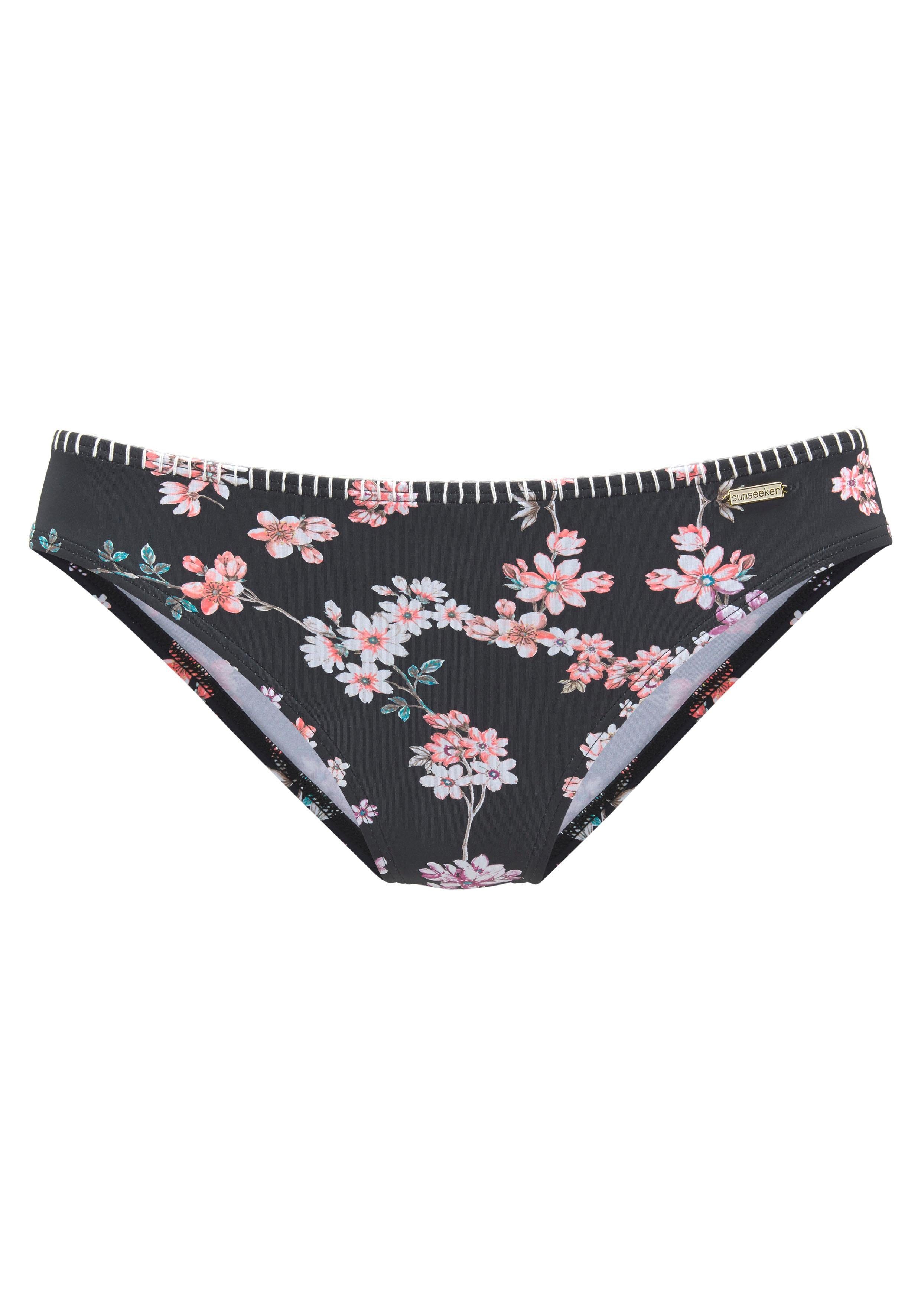 Sunseeker Bikini-Hose Ditsy mit Häkelkante günstig online kaufen