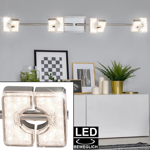 etc-shop LED Lichtleiste, LED Design Spot Leiste Leuchte verstellbar