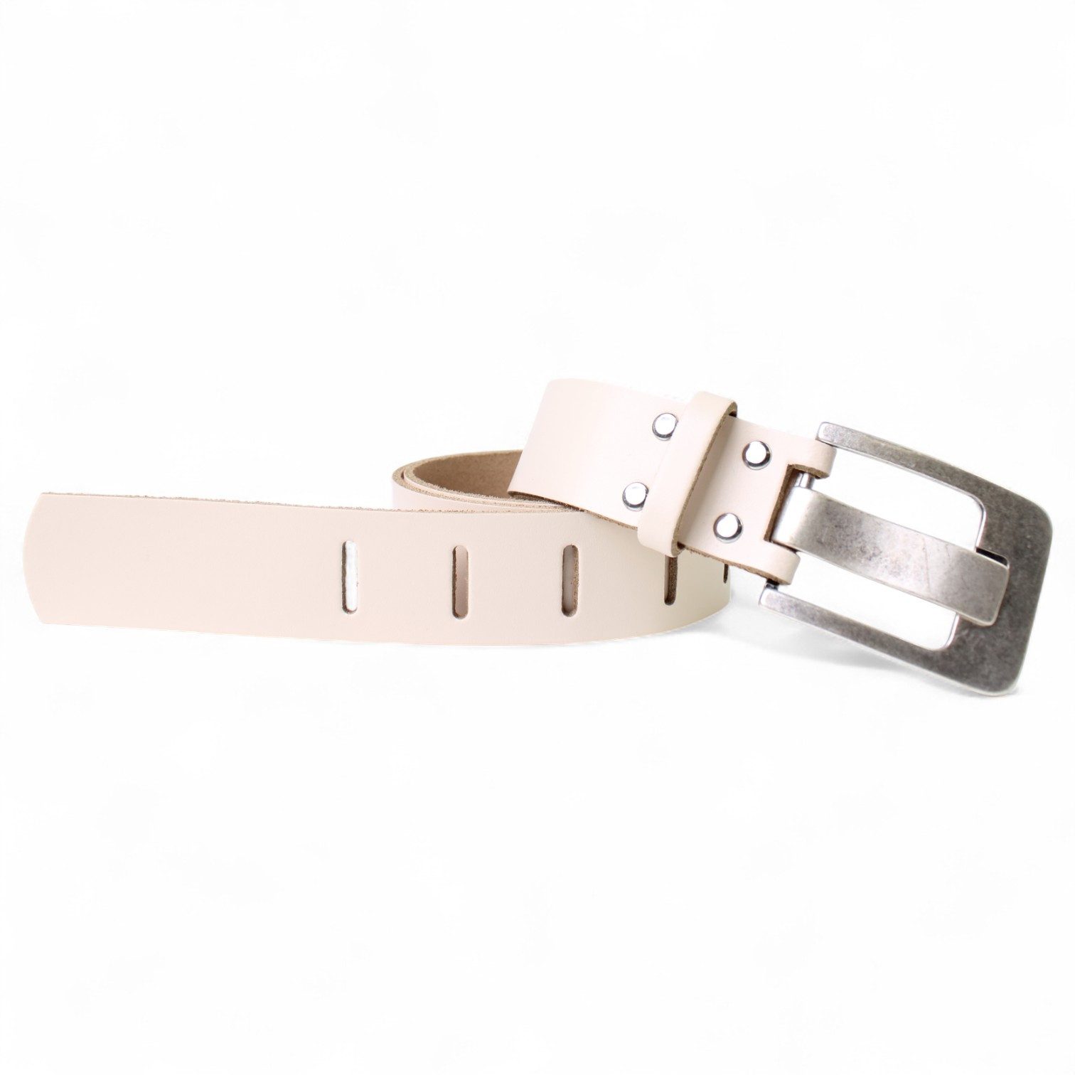 FRONHOFER Taillengürtel Damen Rindleder breit (1-St) 4 cm, Breitdorn, fürs Kleid