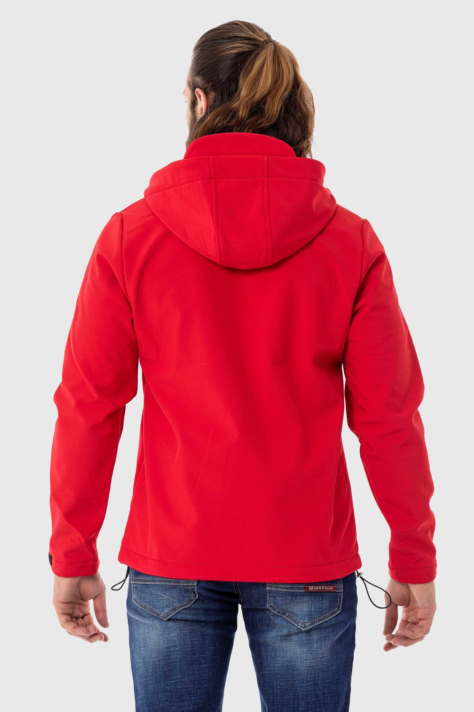 Cipo & Baxx Funktionsjacke Jacke im unifarbenen Look günstig online kaufen