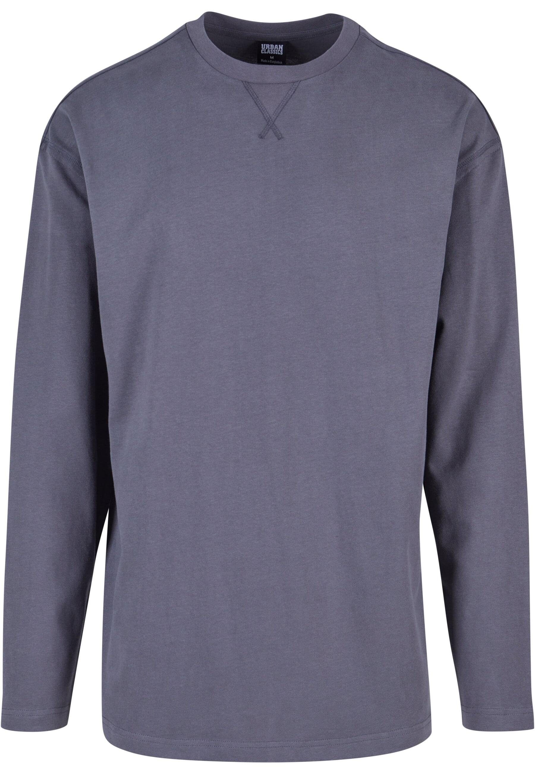 URBAN CLASSICS Longsleeve Urban Classics Herren Oversized Open Edge Longsleeve (1-tlg)