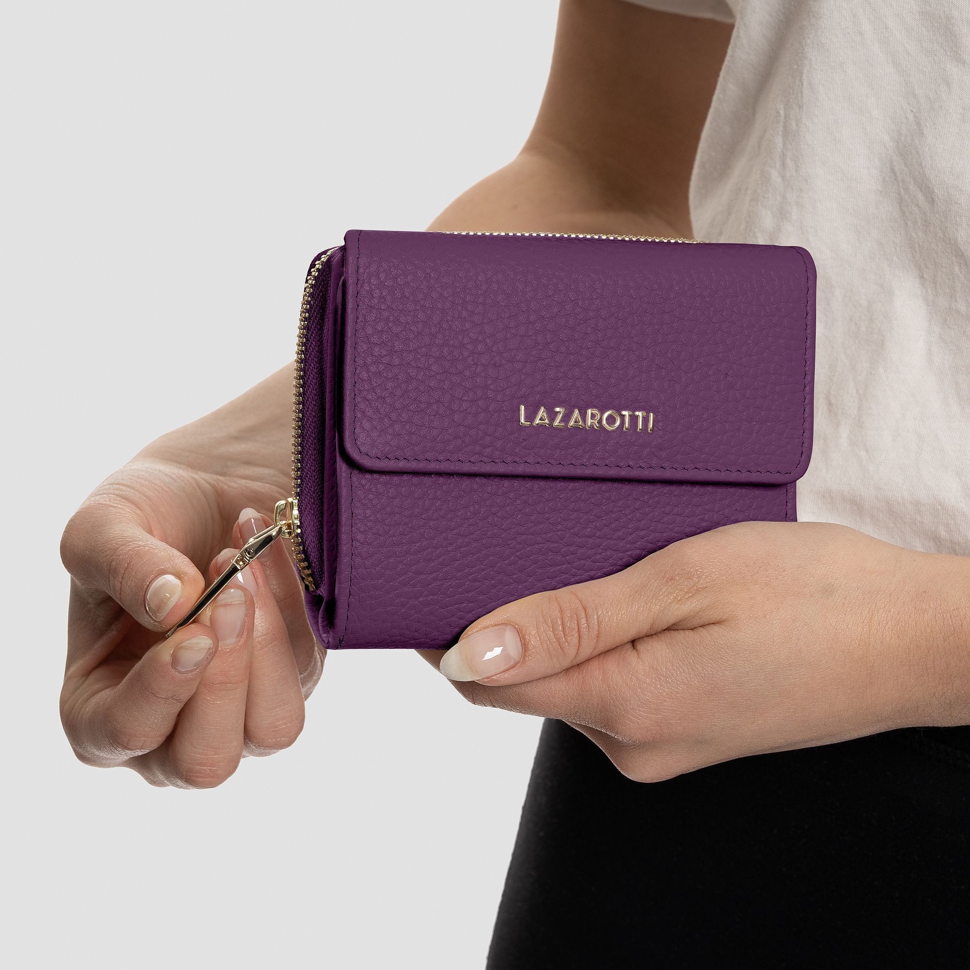 Lazarotti Geldbörse Bologna Leather, Leder günstig online kaufen