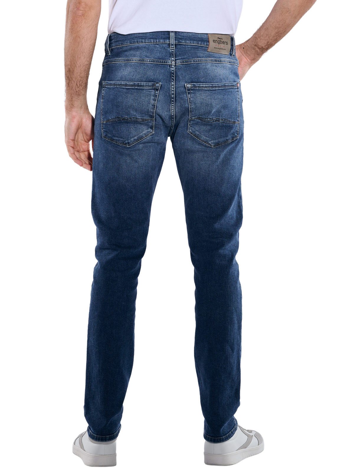 Engbers Straight-Jeans Herren Authentisch gewaschene "My Favorite" Jeans, B günstig online kaufen