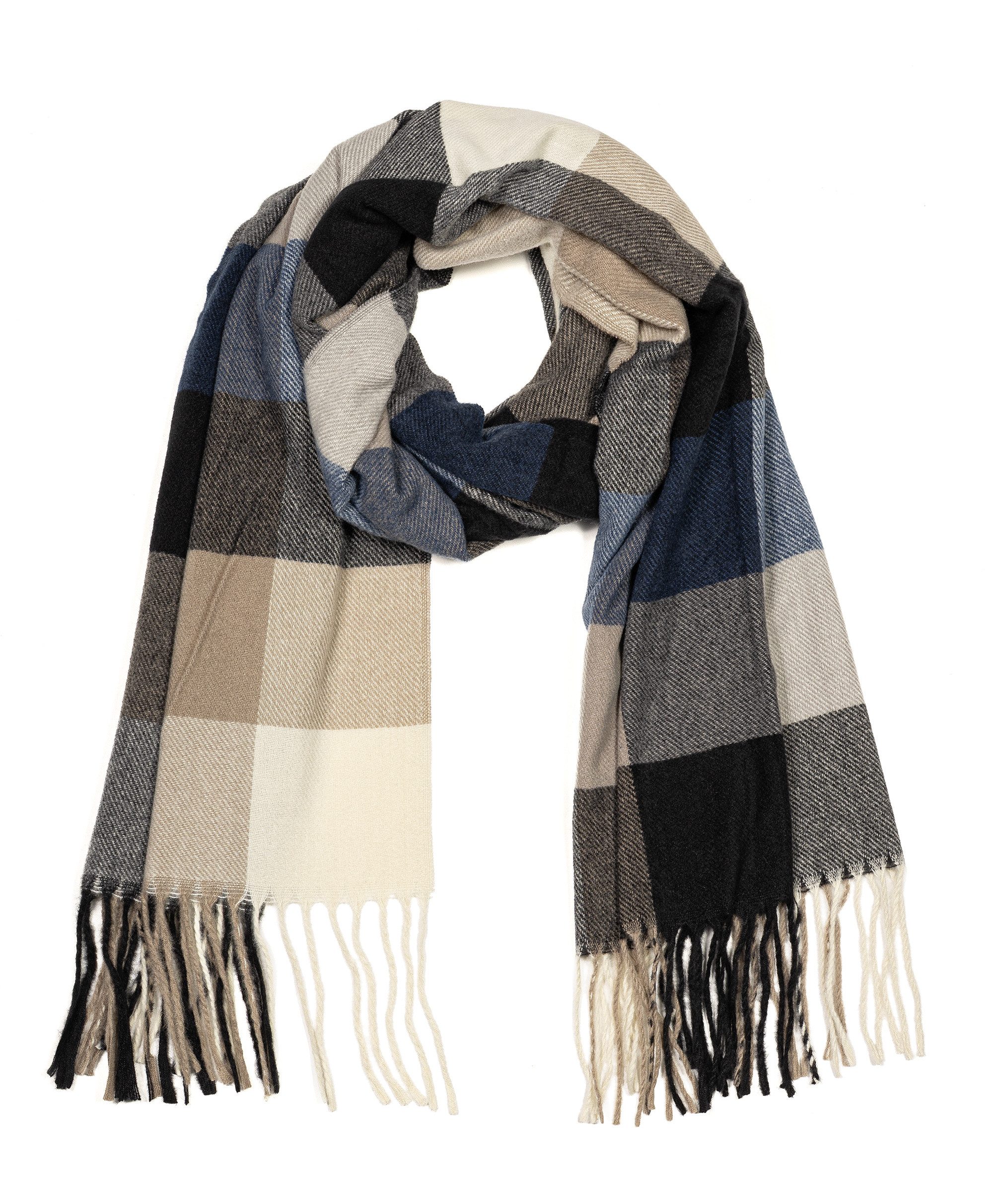 Cassandra Accessoires Schal Winterschal "Karo", wunderbar weich