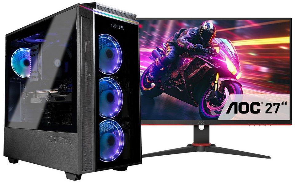 Captiva Advanced Gaming I84 190 Tft Bundle Gaming Pc Komplettsystem 27 Captiva Advanced Gaming I84 190 Tft Bundle Gaming Pc Komplettsystem 27