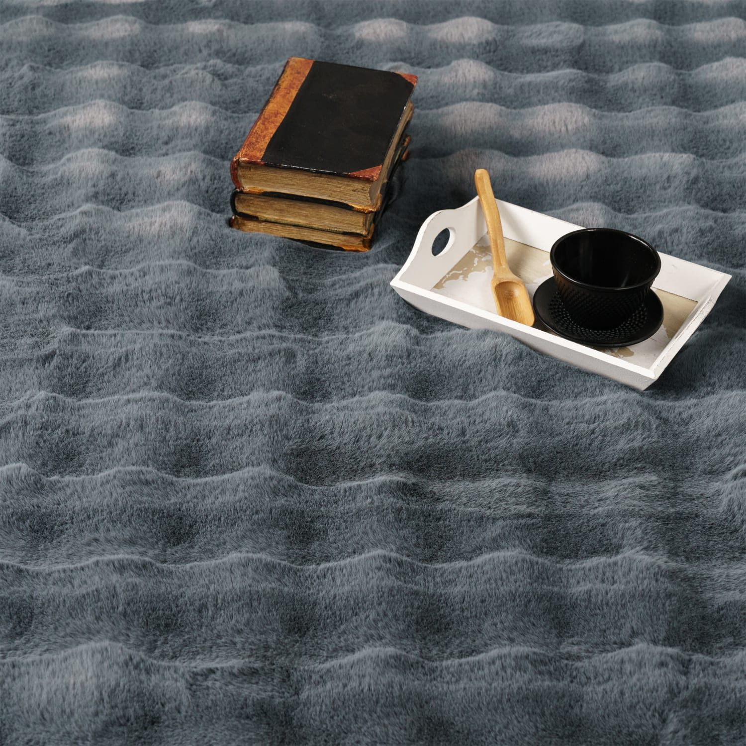 KADIMA DESIGN Teppich waschbar Unifarben Struktur günstig online kaufen