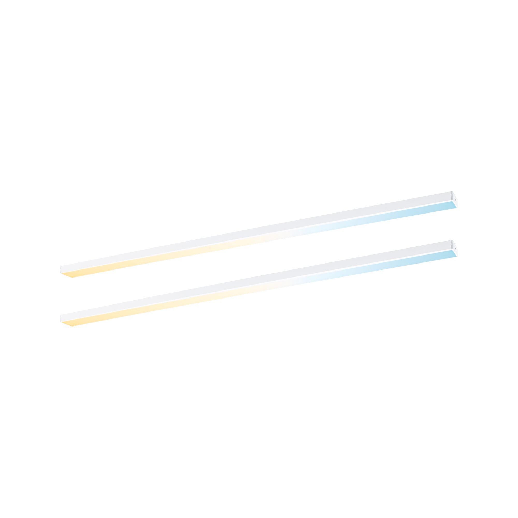 Paulmann LED Unterbauleuchte 98623, im Lieferumfang enthalten, Aluminium