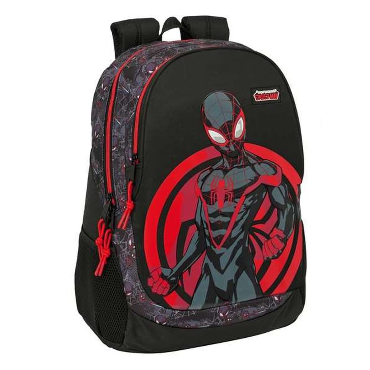Spiderman Rucksack Kinder Rucksack Spider-Man Schwarz 32x44x16 cm