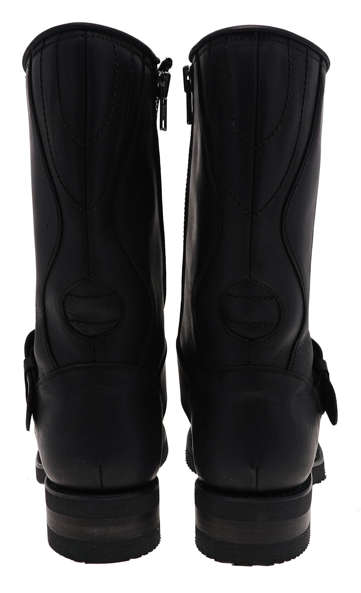 Mayura Boots ENGINEER 1594 Schwarz Bikerboots Rahmengenäht