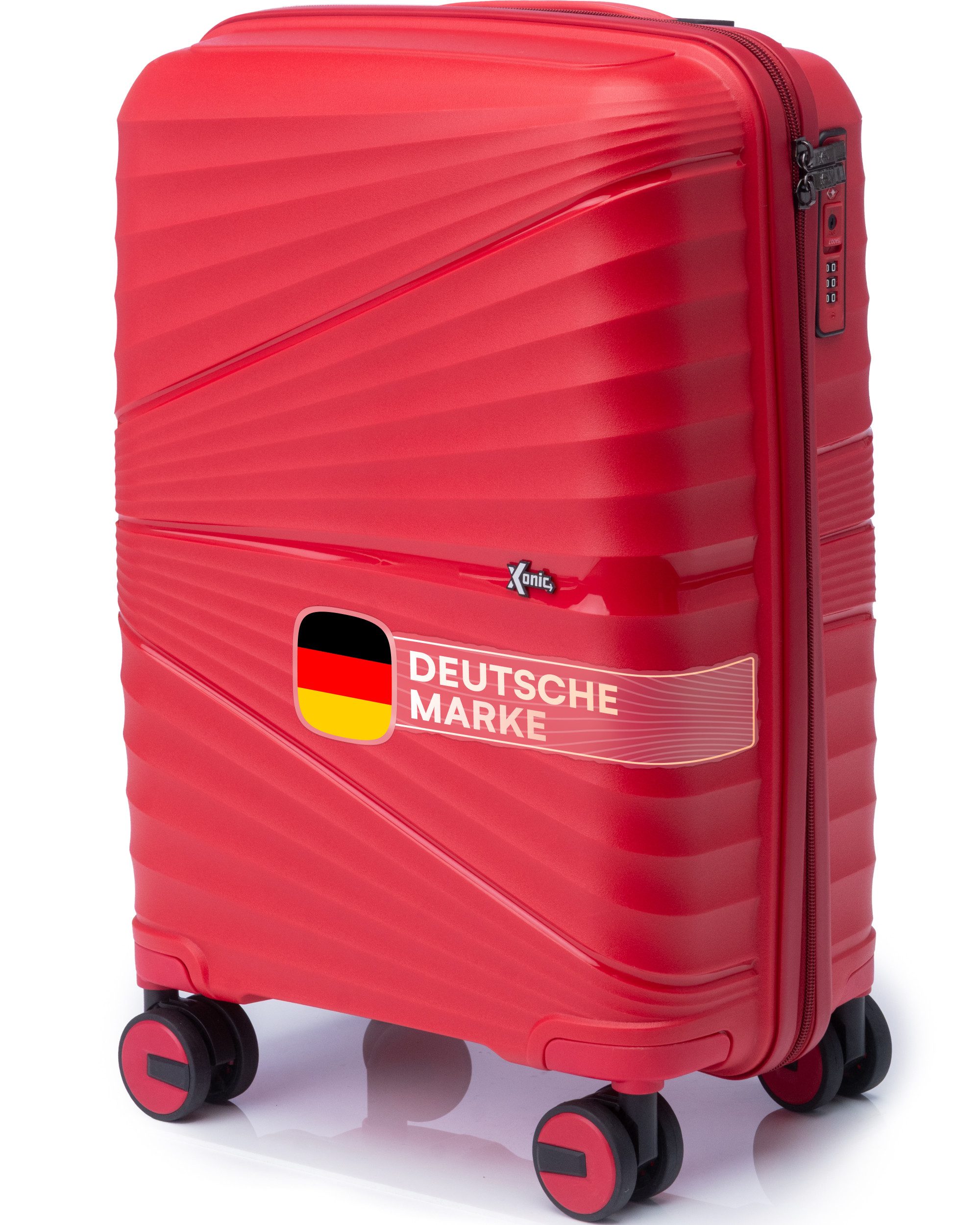 Koffer Xonic® Hartschalenkoffer Bruchsicherer Rollkoffer TSA-Reisekoffer