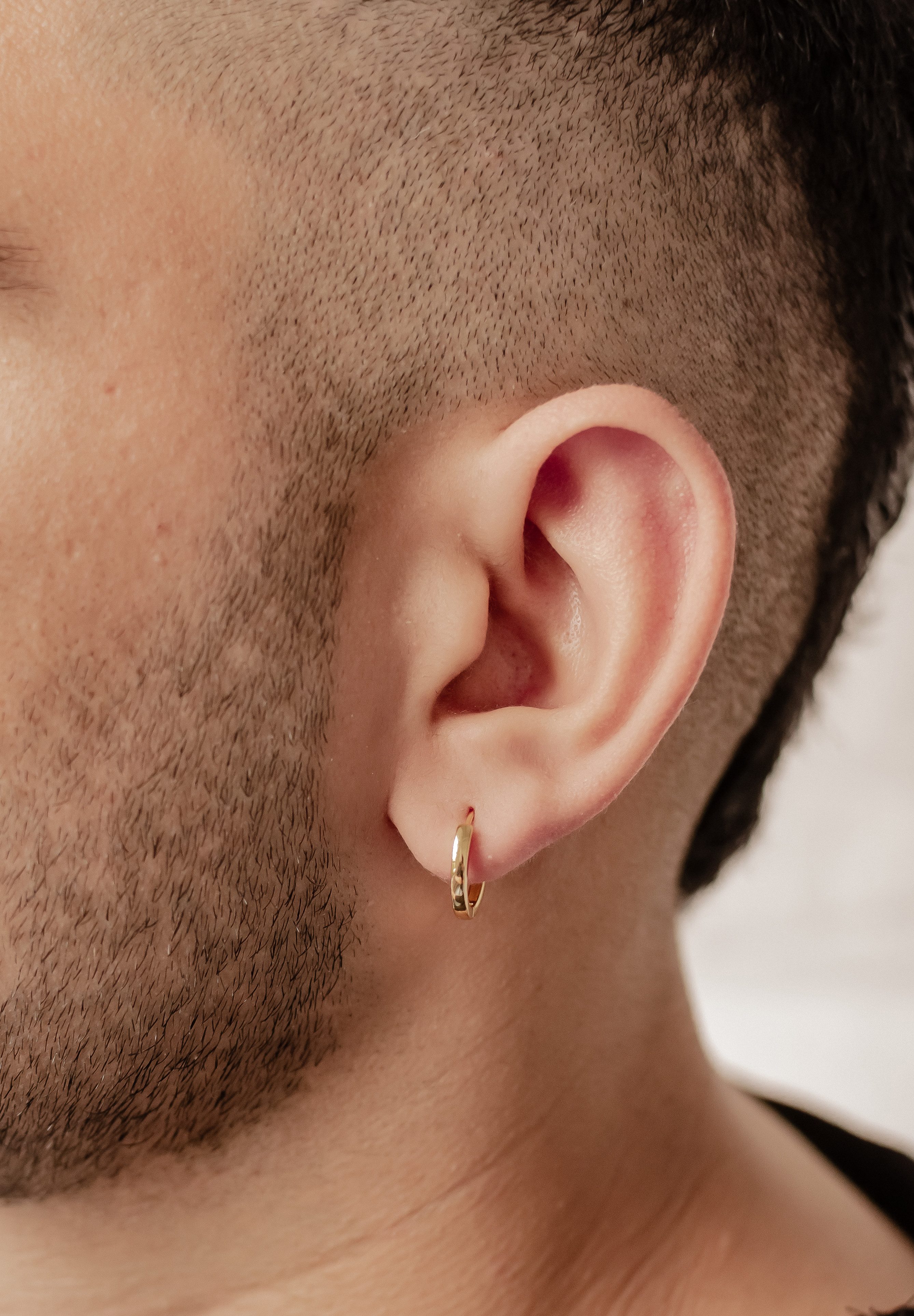 Hey Happiness Paar Creolen Basic, Klein Mittel Groß für Layer Look, 18K ver günstig online kaufen