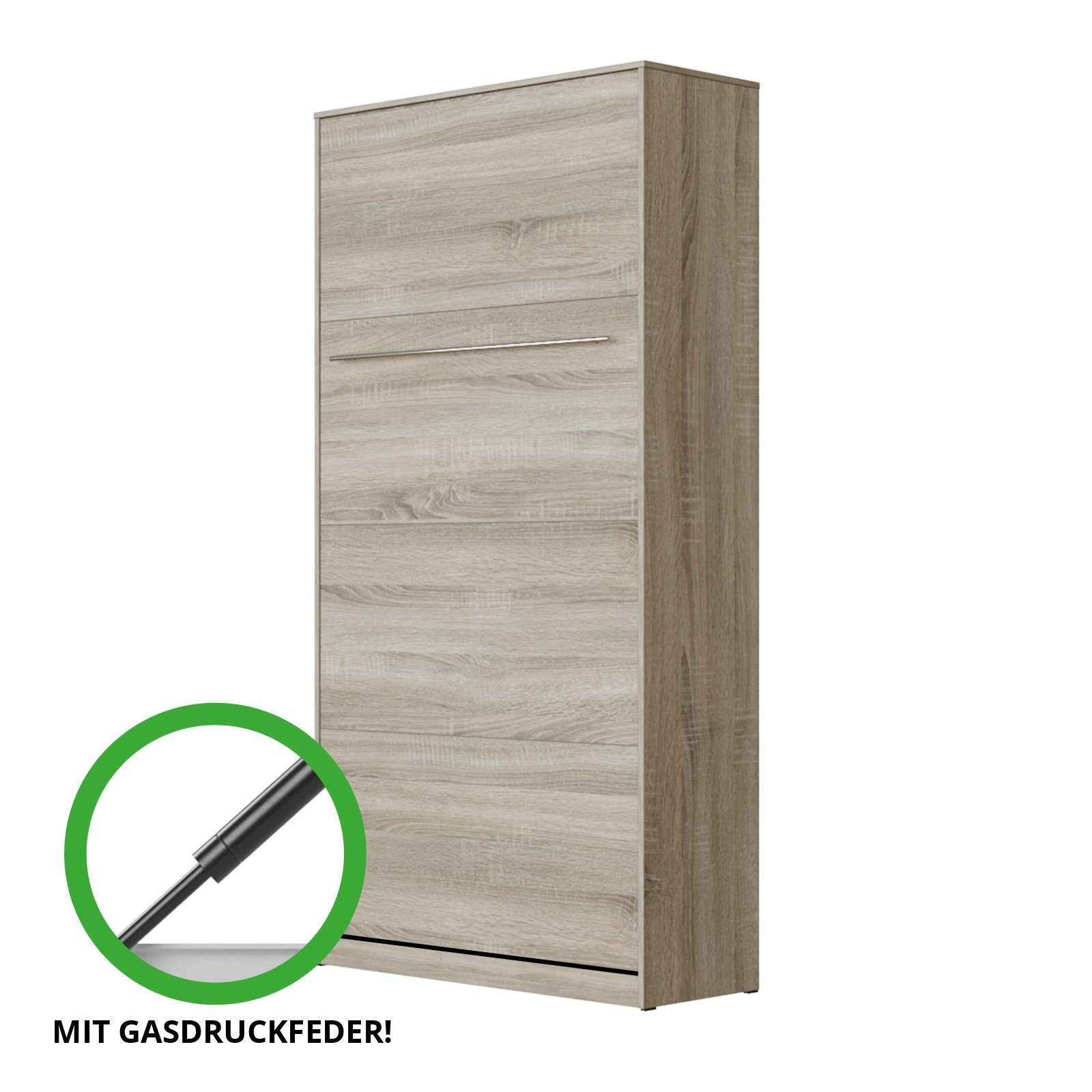 SMARTBett Schrankbett SMARTBett Standard 90x200 Vertikal/Hoch günstig online kaufen