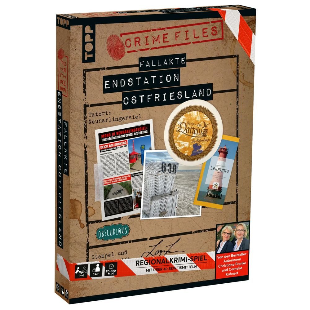 frechverlag Spiel Crime Files - Fallakte: Endstation Ostfriesland