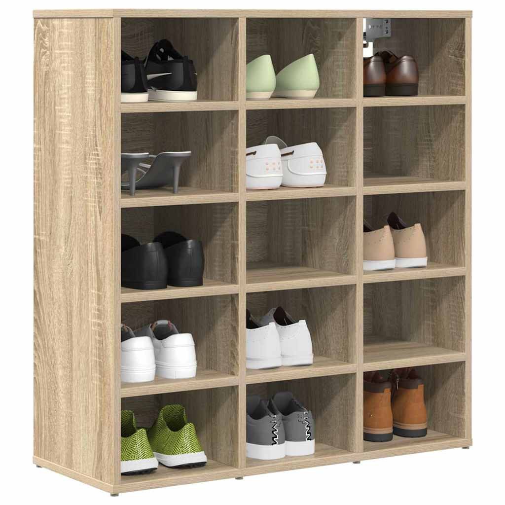 vidaXL Schuhregal Schuhschrank Sonoma Eiche 77,5 günstig online kaufen