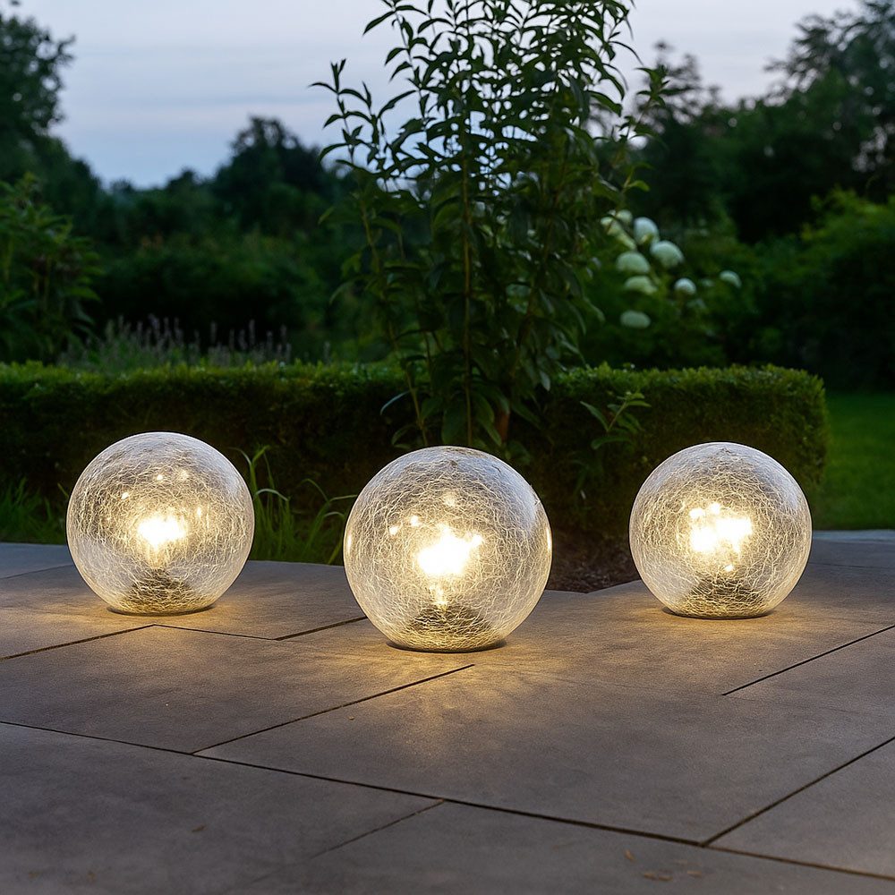 Expo Börse LED Solarleuchte, LED-Leuchtmittel fest verbaut, Warmweiß, Außen günstig online kaufen