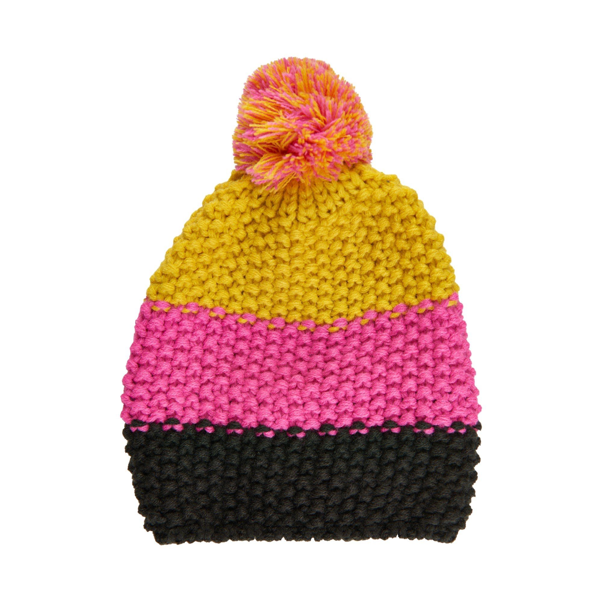 Kids Kids Colorblock Color Beanie KIDS Sugar Hat Kinder COLOR Pink Accessoires