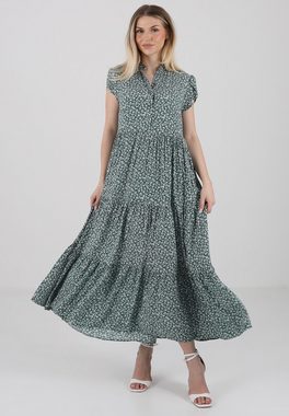 YC Fashion & Style Sommerkleid Sommerliches Viskosekleid mit floralem Muster Alloverdruck, Boho, gemustert