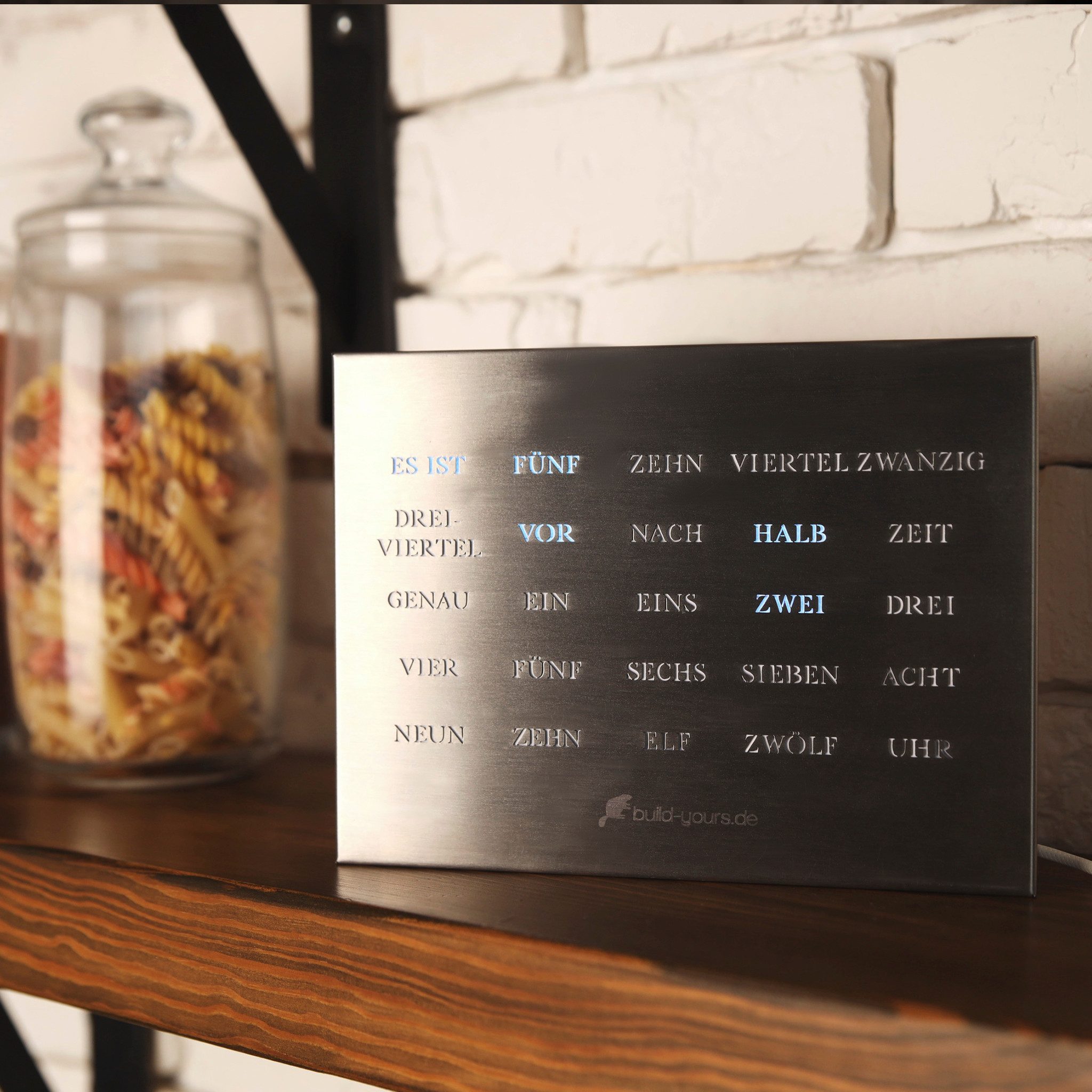 build-yours.de Tischuhr BoxClock Edelstahl - Die günstig online kaufen