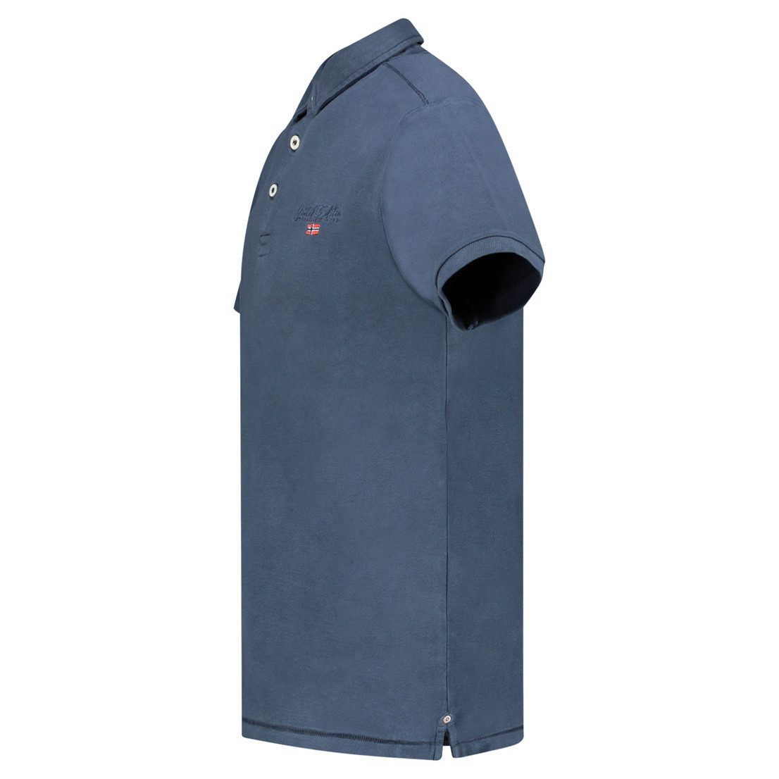 Geographical Norway Poloshirt Herren Poloshirt Kurzarm 100% Baumwolle Piqué Regular Fit