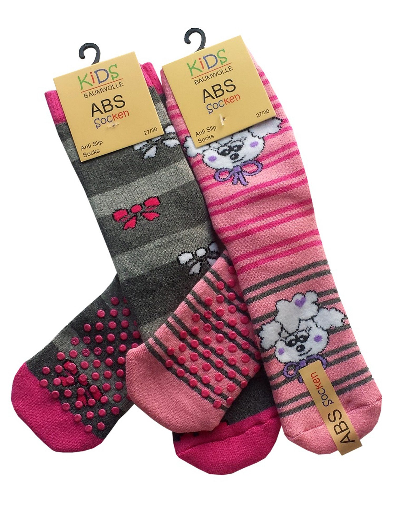 Yenita® Socken (2-Paar) mit ABS-Sohle