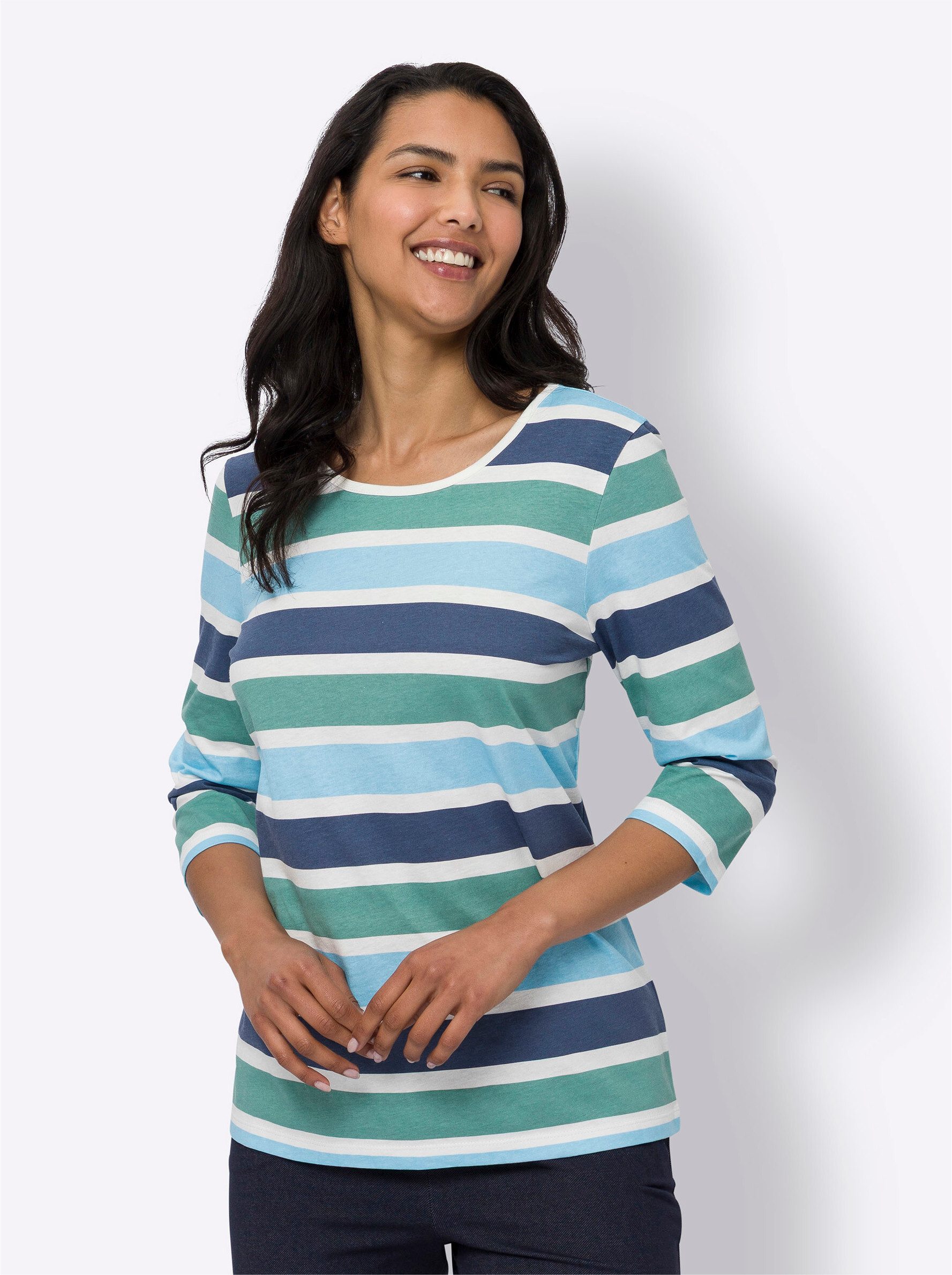 Sieh an! Trainingsshirt 3/4-Arm-Shirt . günstig online kaufen