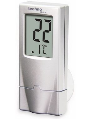 technoline Badethermometer TECHNOLINE Digitales Fensterthermometer WS 7024