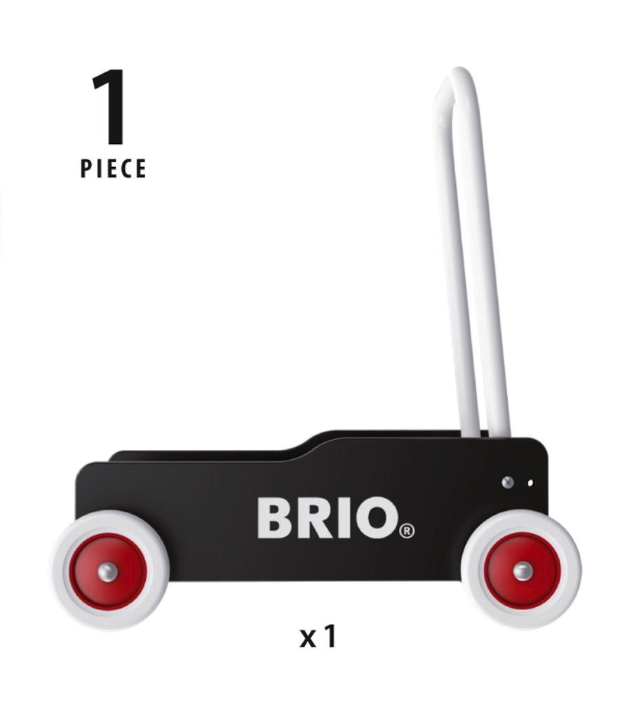 BRIO® Lauflernwagen Brio Babywelt Holz Lauflernwagen schwarz 31351