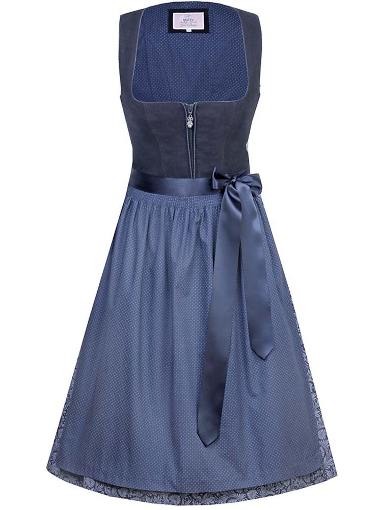 MarJo Dirndl Dirndl Conny 65cm Länge deep ocean blue günstig online kaufen