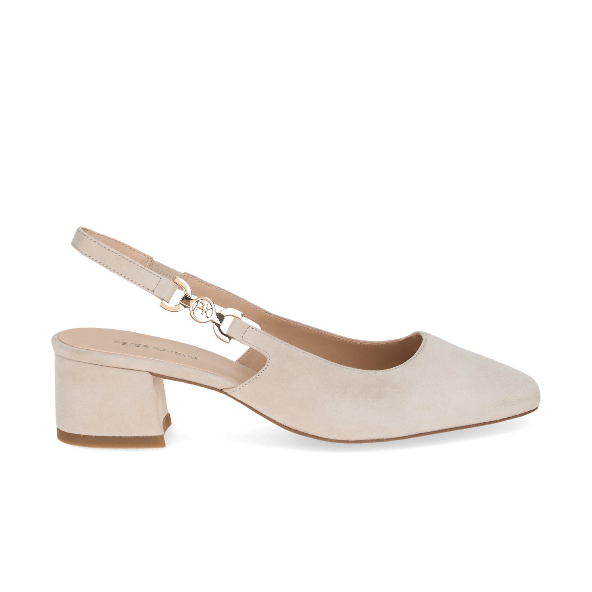 Peter Kaiser Peter Kaiser 79541 318, Peeptoes & Slingpumps, Beige, Damen Pe günstig online kaufen