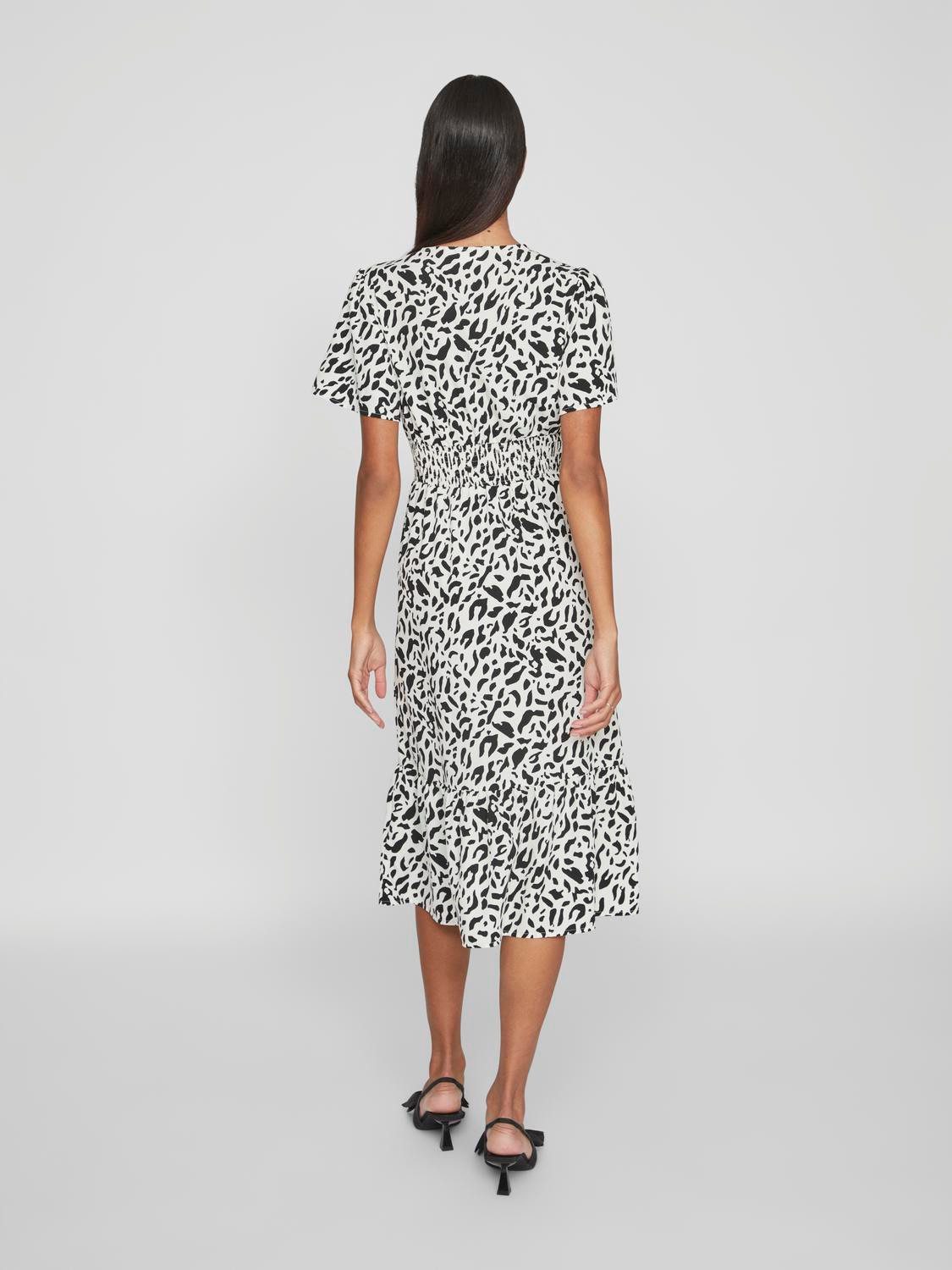 Vila Shirtkleid MIDI DRESS hohe Taille, günstig online kaufen
