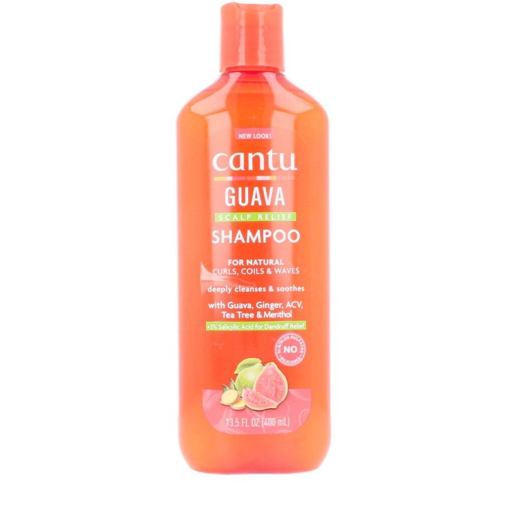 Cantu Haarshampoo GUAVA & GINGER Kopfhautentlastendes Shampoo