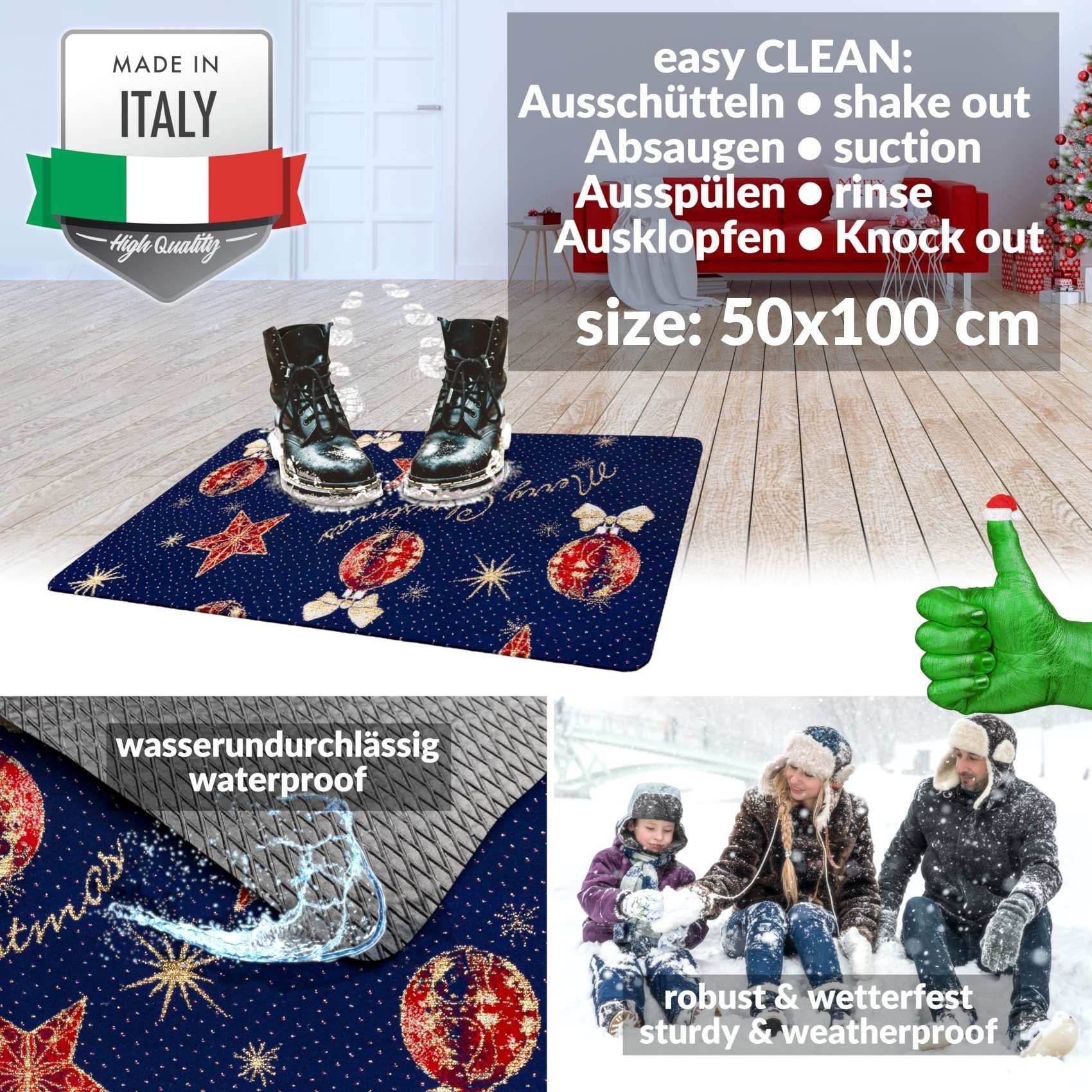 ANRO Läufer, Eckig, Höhe: 3 mm, Textil