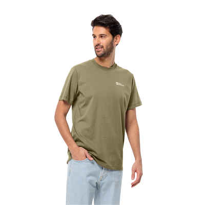 Jack Wolfskin T-Shirt ESSENTIAL T M weiches, klassisches T-Shirt aus atmungsaktiver Bio-Baumwolle