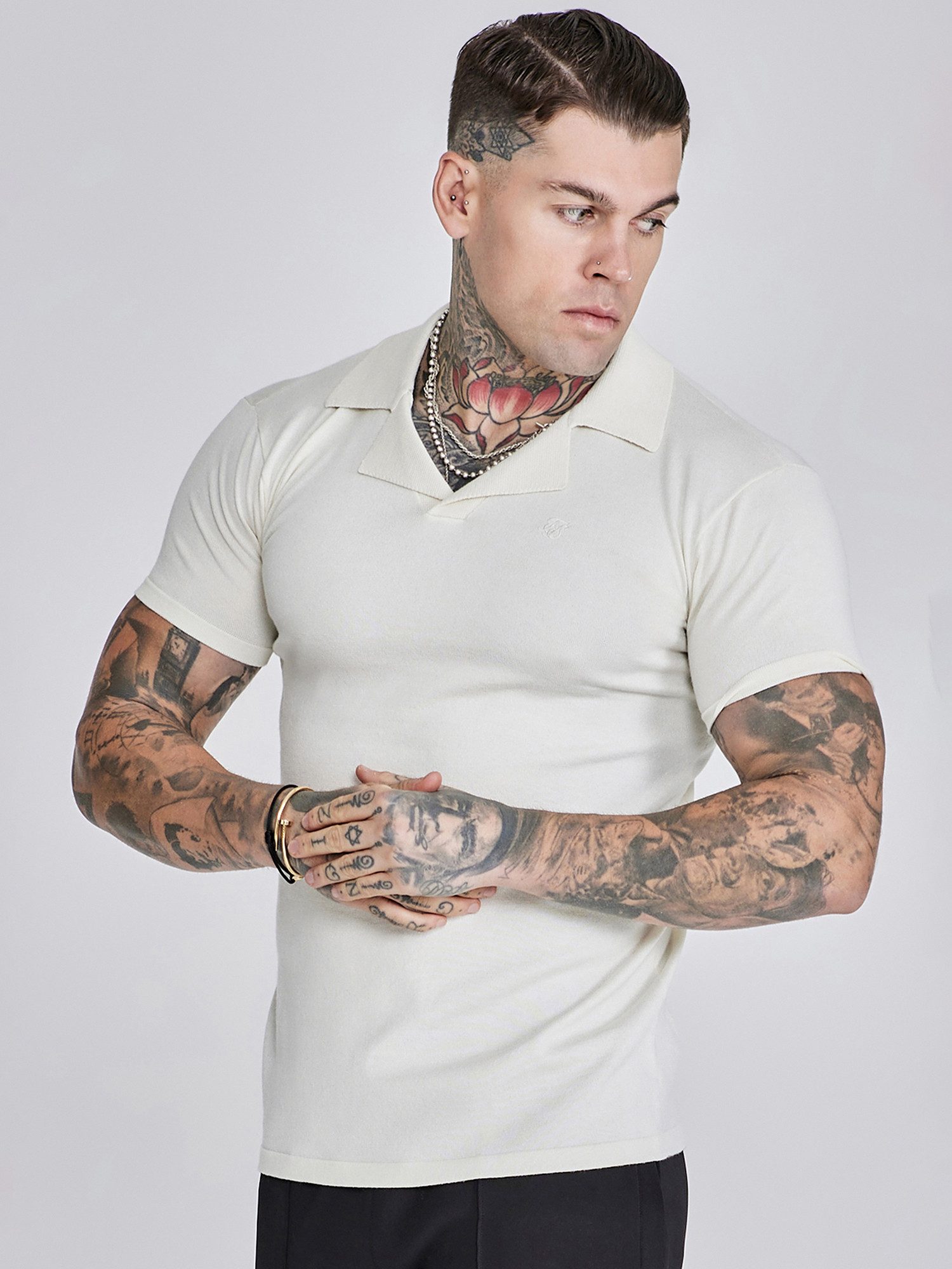 Siksilk Poloshirt SikSilk Herren Revere Polo günstig online kaufen