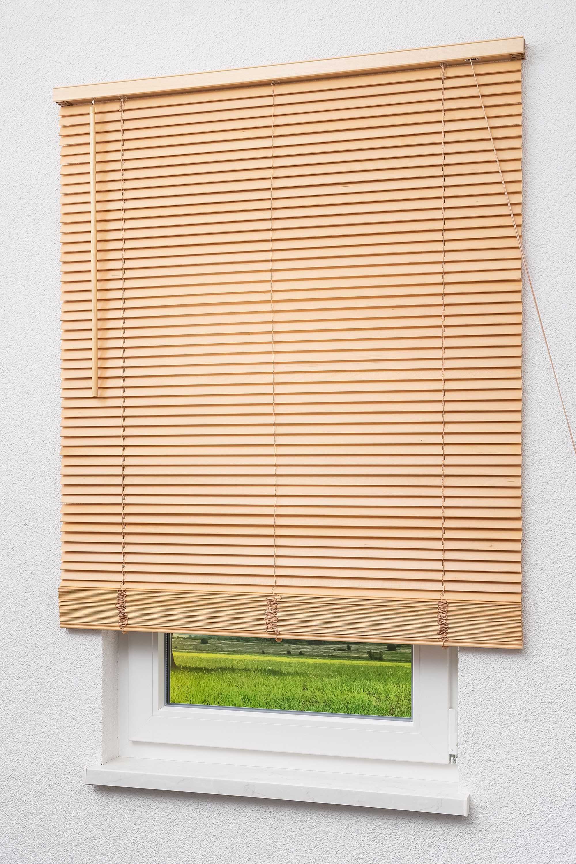 LYSEL® Jalousie Holz 25mm Esche, HxB günstig online kaufen
