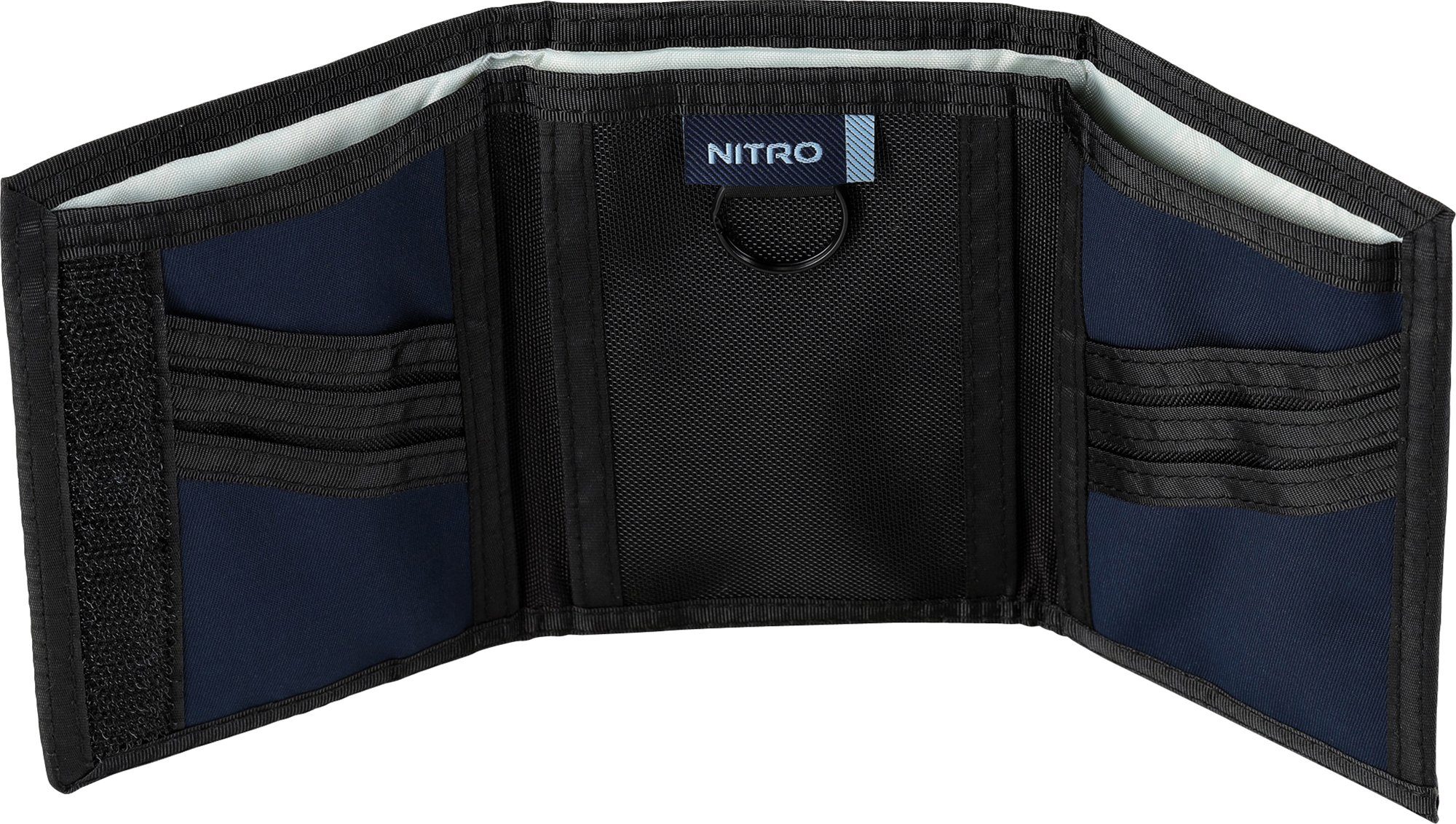 NITRO Geldbörse Wallet, Night Sky, mit Schlüsselring praktischem Night-Sky