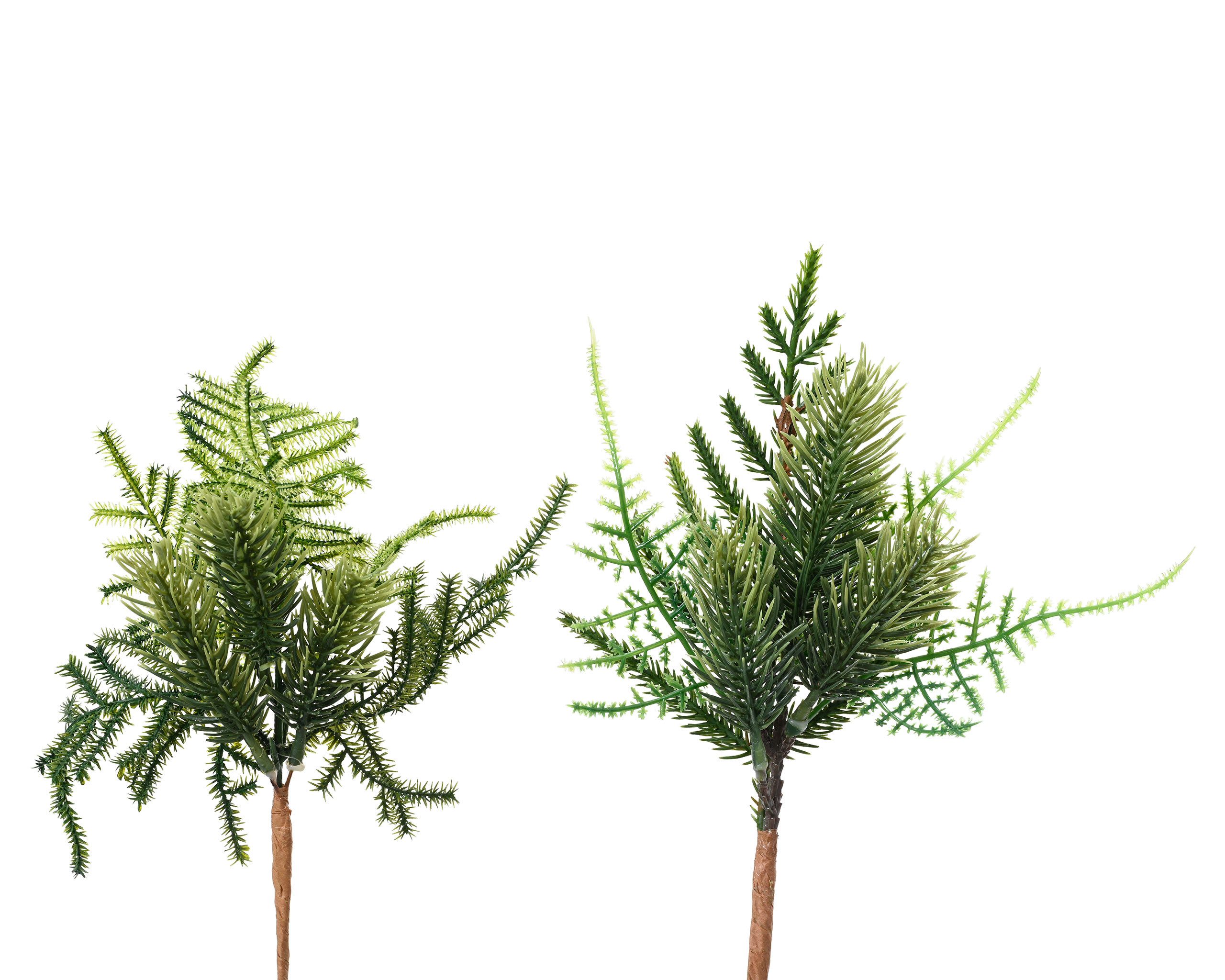 Kunstzweig, Kaemingk, Künstliche Zweige 22cm 1 Stück sortiert Grün