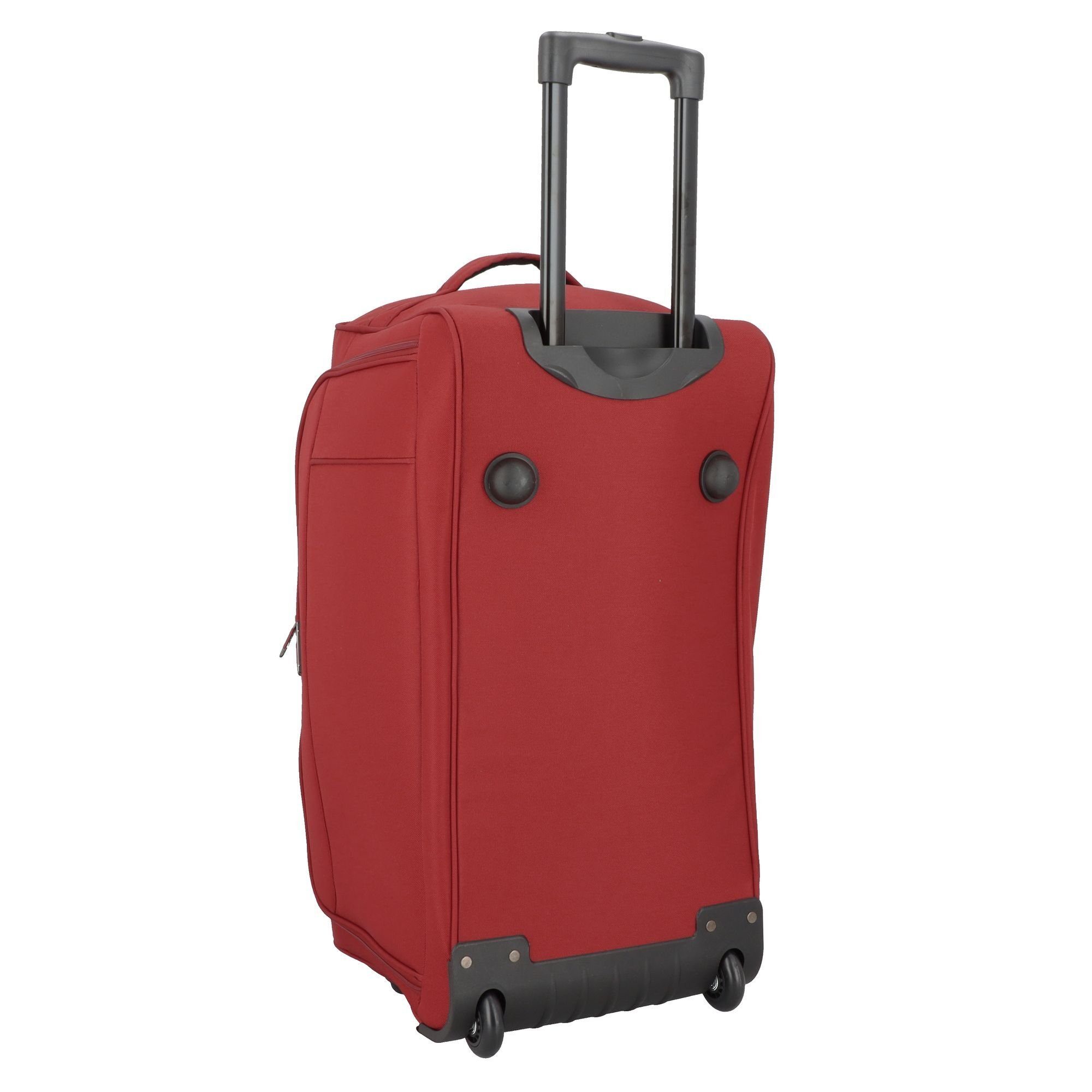 Polyester Travel 7700, Line Reisetasche D&N rot2