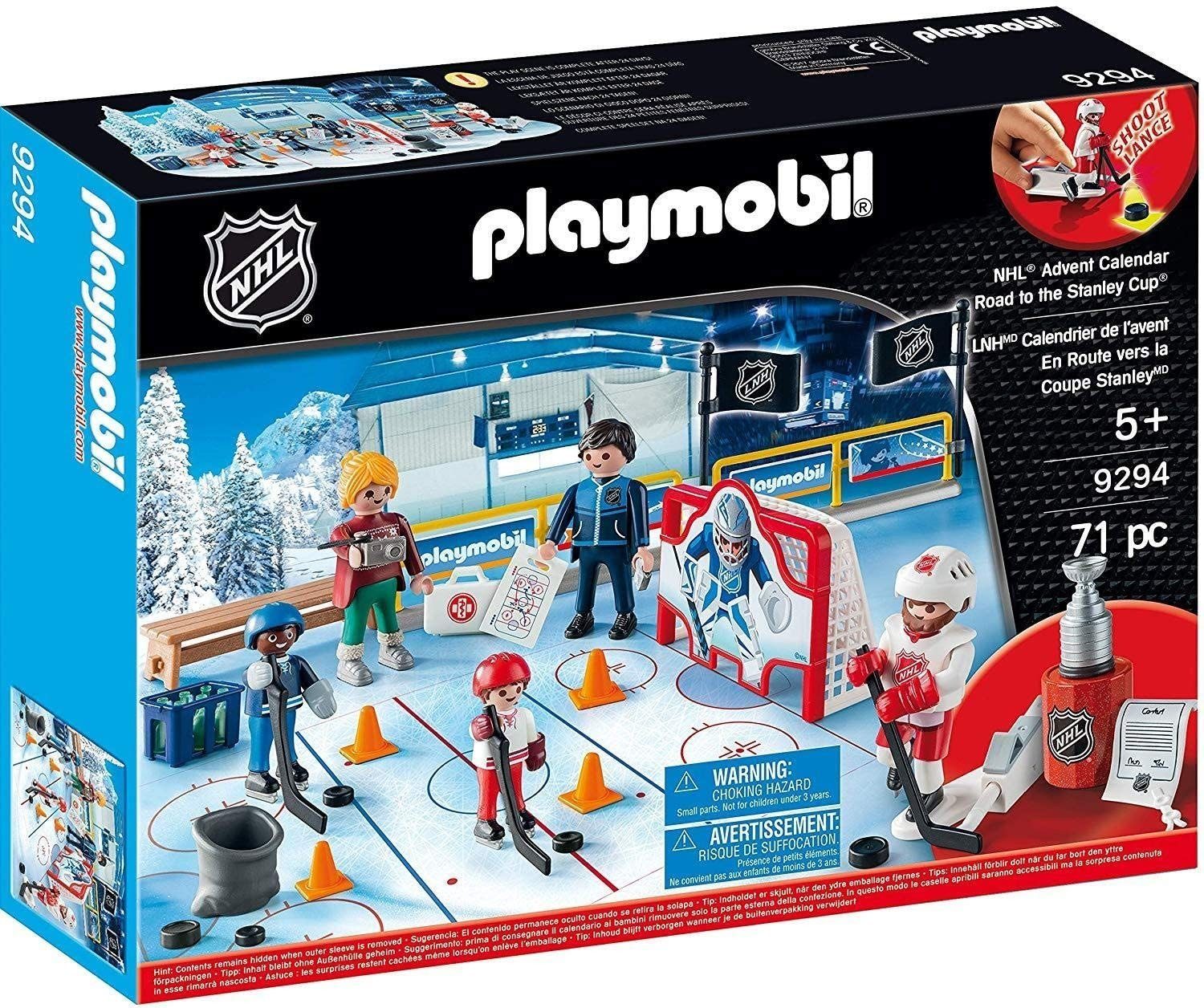 Playmobil® Spielbausteine, Playmobil 9294 NHL Adventskalender