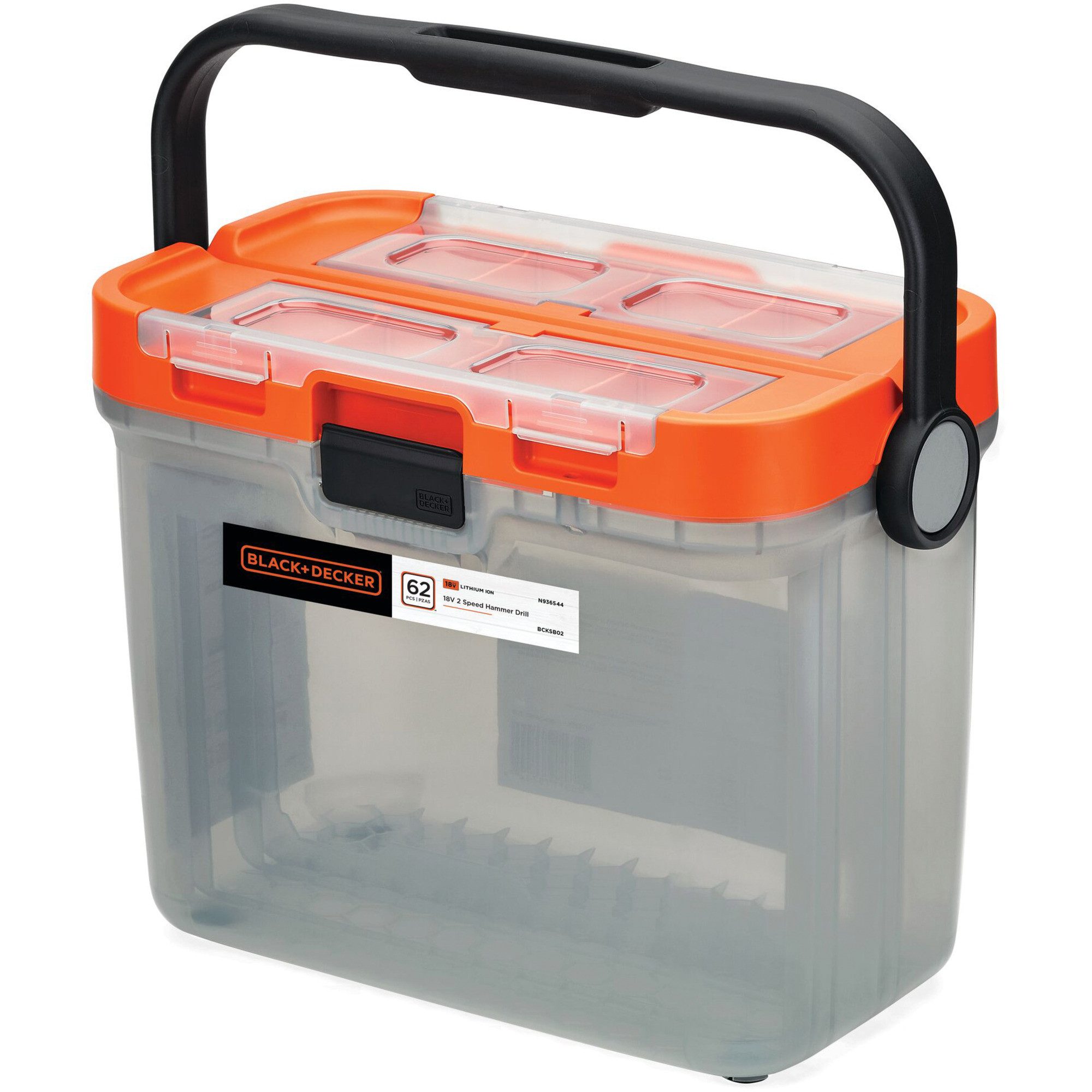 Black + Decker Bohrmaschine BLACK+DECKER Akku-Schlagbohrschrauber BCKSB02