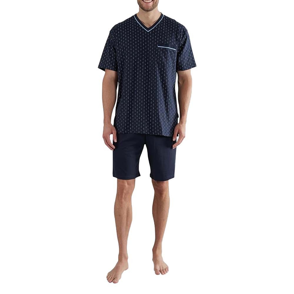 GÖTZBURG Schlafanzug Götzburg Herren Shorty, Kurzarm, günstig online kaufen