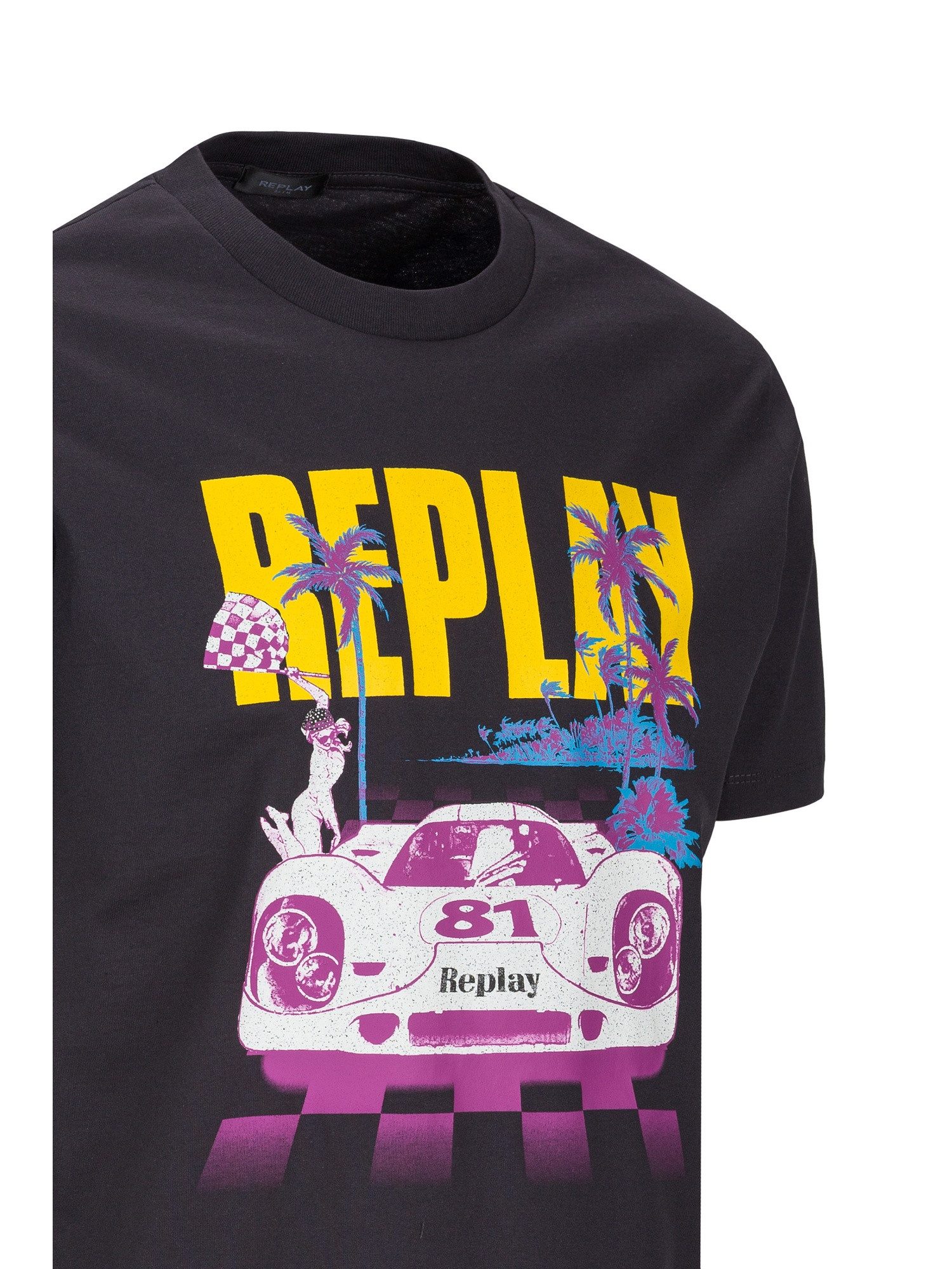 Replay T-Shirt Racing Car