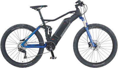 Prophete E-Bike Graveler e8000, 10 Gang Shimano Deore XT Schaltwerk, Kettenschaltung, Mittelmotor, 672 Wh Akku, (inkl. Dämpferpumpe)