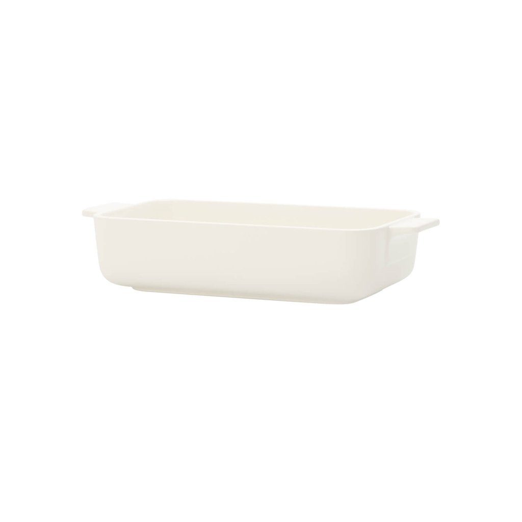 Villeroy & Boch Auflaufform Clever Cooking rechteckige Backform 24 x 14 cm, Porzellan, (1-St)