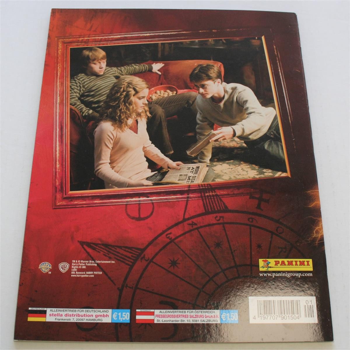 Harry Potter Bücher-Adventskalender Harry Potter und der Halbblutprinz - Sammelsticker - Album