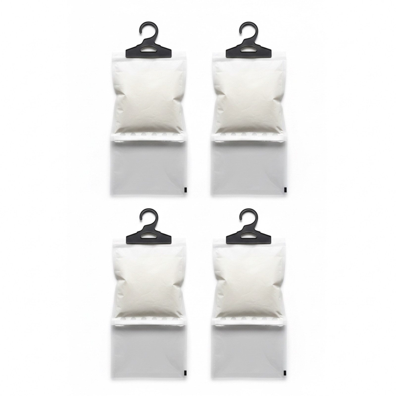 Granulat-Luftentfeuchter 4er Set Luftentfeuchter Entfeuchter Kleiderschrank