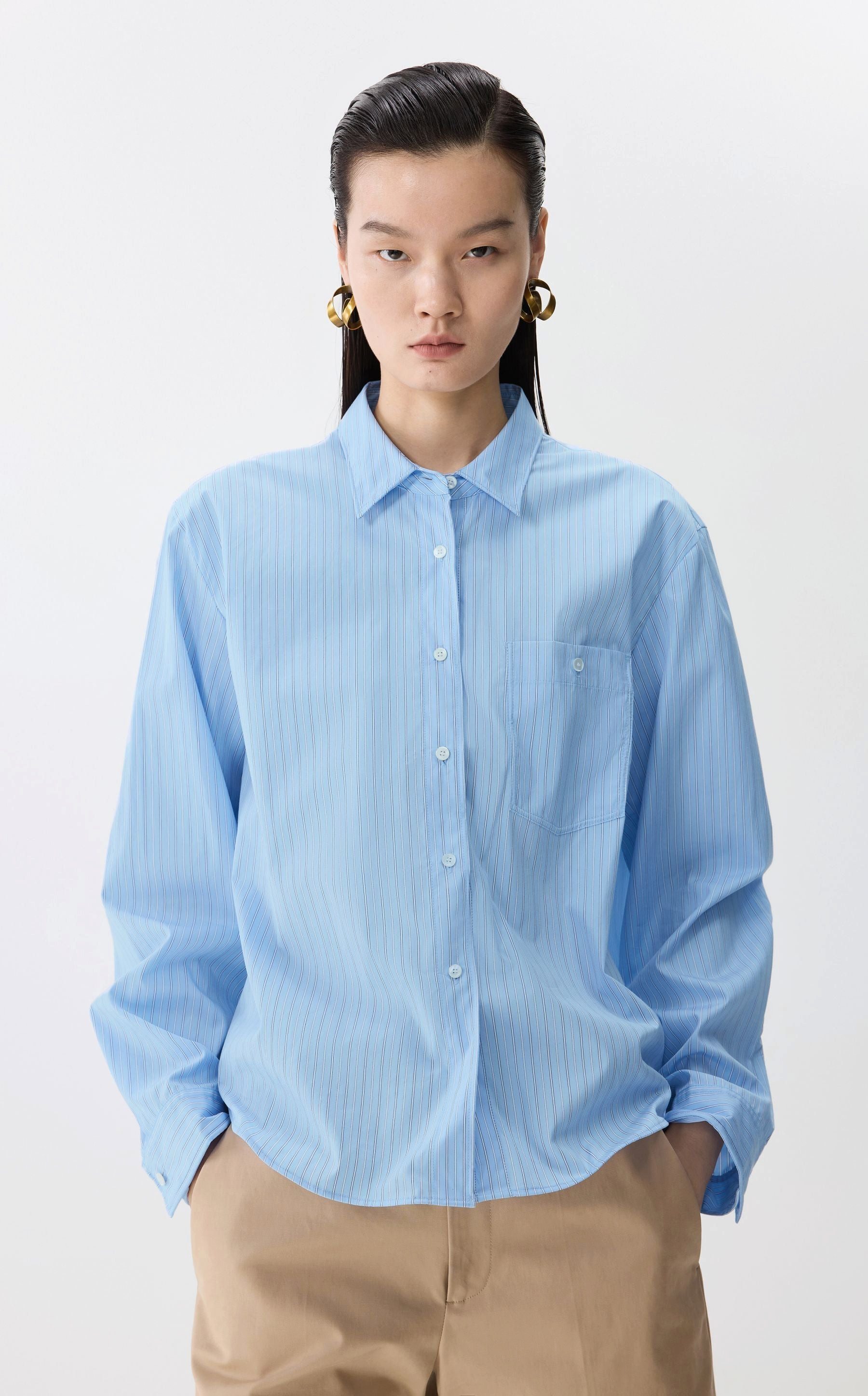 Klassische Bluse