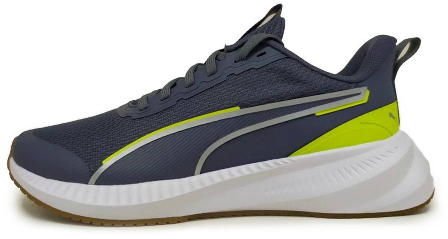 Puma Flyer Lite 3 Jr Galactic Gray-Silver-Lemon Sherbert Sneaker