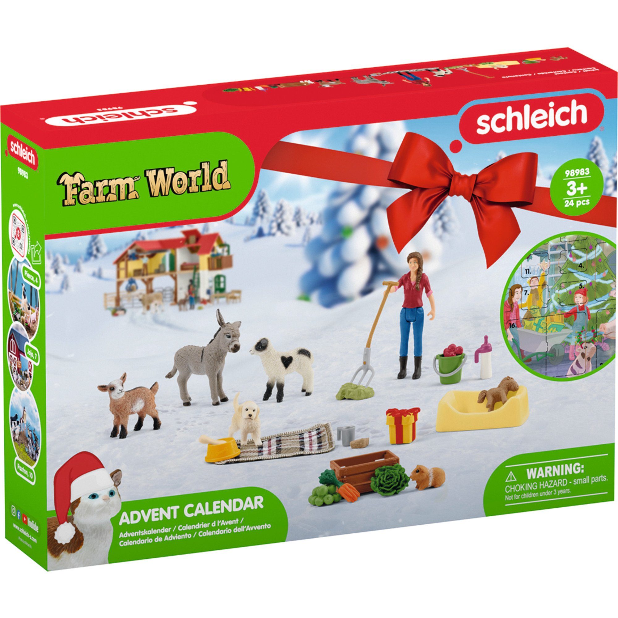 Schleich® Spielfigur Farmworld Adventskalender 2023