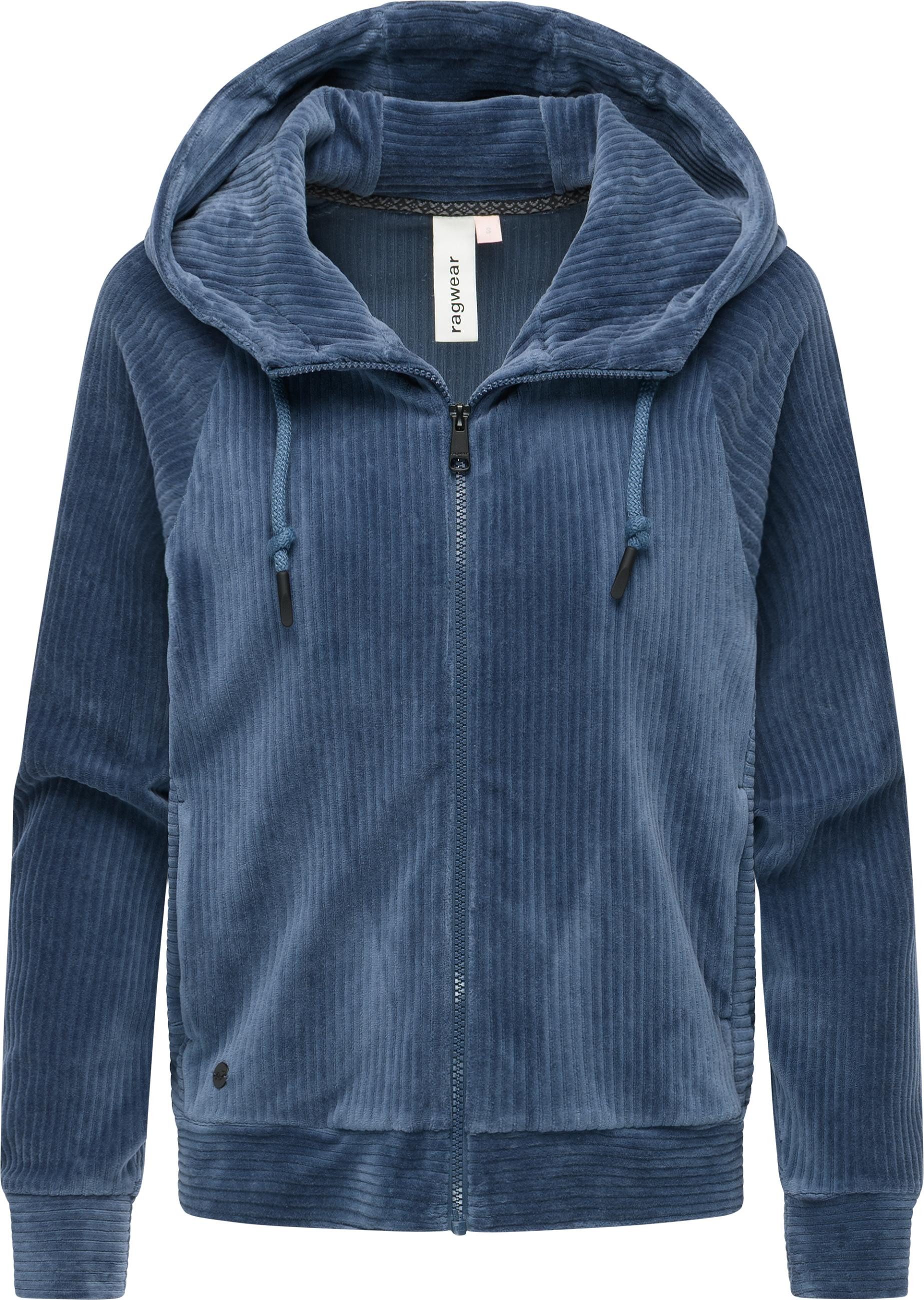 Ragwear Sweatjacke Corduly Cordy Freizeitjacke Zip-Hoodie günstig online kaufen